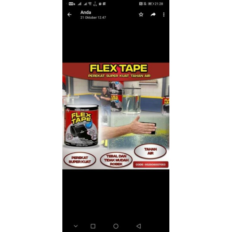 flex tape lakban super kuat anti bocor anti air magic tape