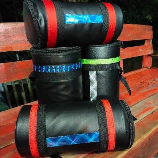 TEMPAT MANTEL TABUNG TAS jas HUJAN JUMBO variasi motor