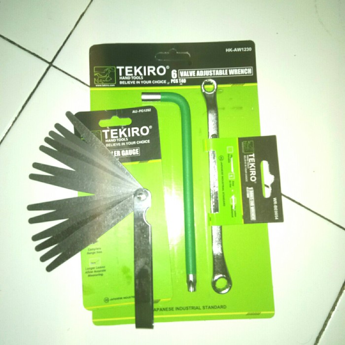 Kunci setelan klep kunci stel klep tekiro set