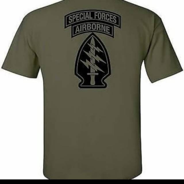 Tshirt kaos militer special force AIRBORNE