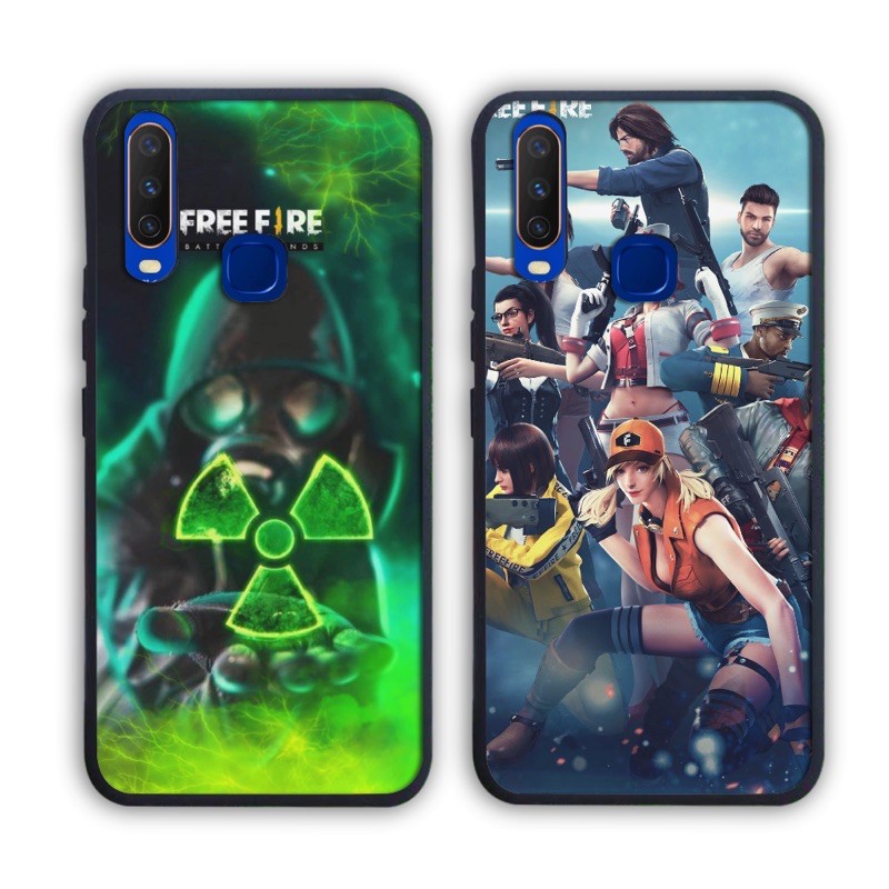 Soft Case vivo y19 y17 y12 y15 y20 y20i y12s y30 y30i y50 y91 y93 y95 y91c s1 z1 pro motif free fire
