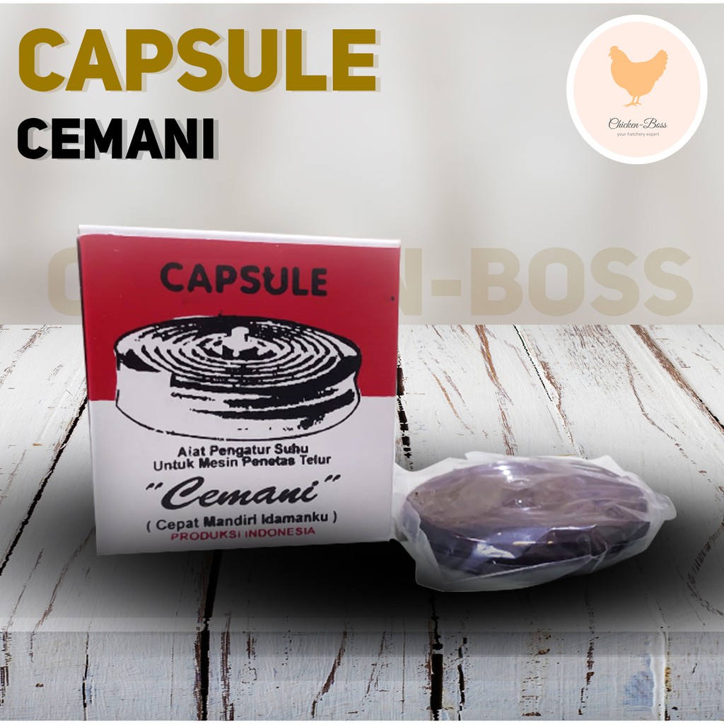 Capsule Thermostat Cemani untuk Mesin Tetas