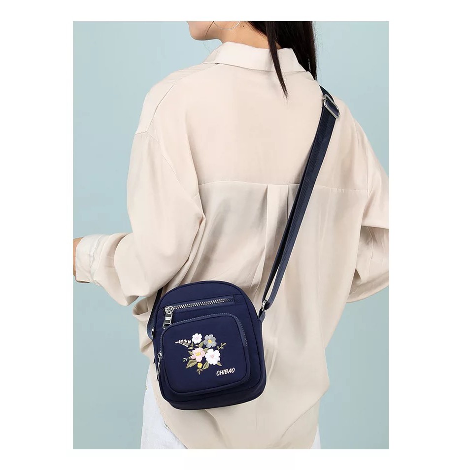 Hot Sale 2023 New Arrival Fashion Bunga Women Handbag Multi Functional Tas Selempang Wanita Korean