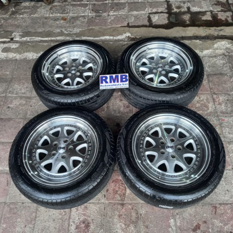 VELG BEKAS MOBIL COPOTAN HRV MODEL BRABUS RING 17 + BAN BISA BUAT BRV ERTIGA INOVA