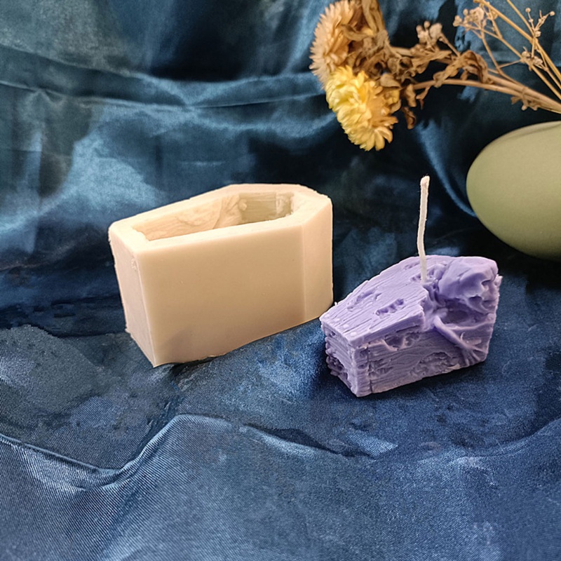 Cetakan Resin Bentuk Tengkorak Bahan Silikon Untuk Dekorasi Halloween