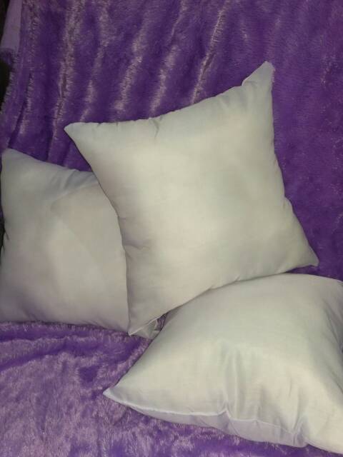 Bantal sofa bantal kursi 40x40 cm cushion isi dakron silikon berkualitas insert duduk empuk halus