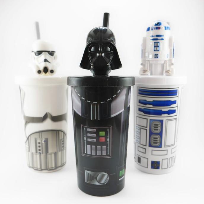 Tumbler Star Wars Tumbler Anak Botol Minum Star Wars Botol Minum Anak Disney Original(Figurine 3D)
