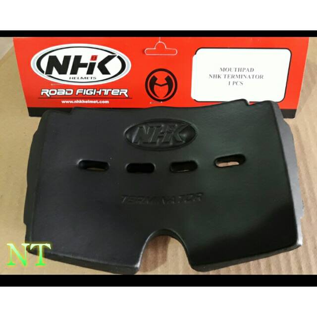 Bantalan Dagu Helm NHK Terminator original .Busa mulut  mouth pad Helm NHK Terminator Original