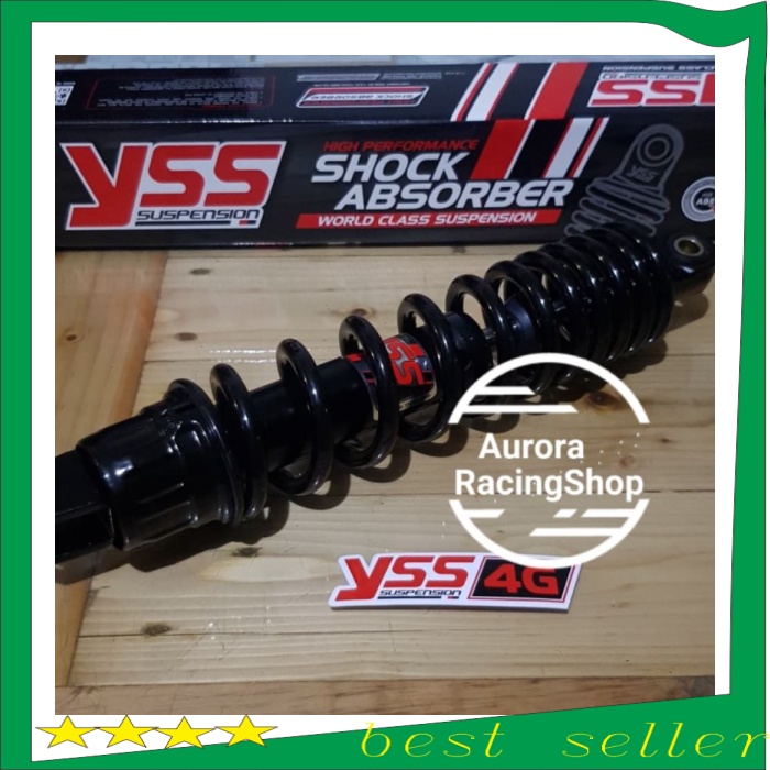 Shock YSS Pro ZR 330 MM Vario 125 - Vario 150 - New Scoopy Fi - Black Yellow