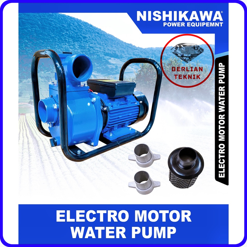 Pompa Air Alkon Listrik Nishikawa NEP 20 / 2 Inch Electric Water Pump