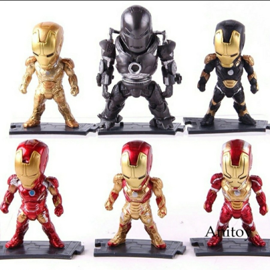 Figure Ironman Kids Logic set 6 pcs