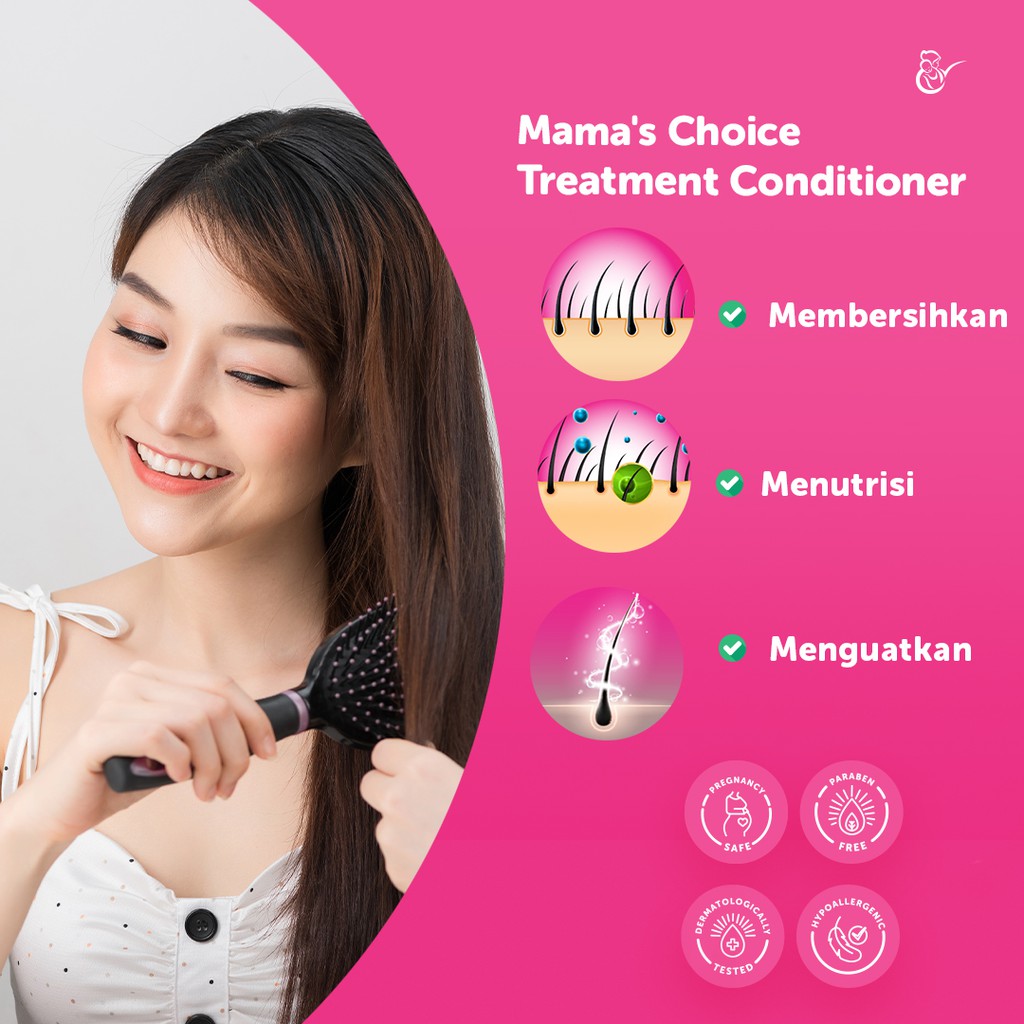 Mama's Choice Treatment Conditioner 150 ml  (Kondisioner Perawatan Rambut Rontok untuk Ibu Hamil)