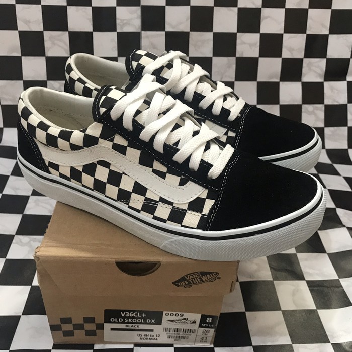 old skool checkerboard japan market