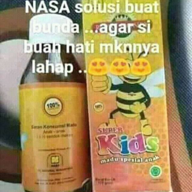 

ROYAL HONEY SUPER KIDS NASA (Madu Penambah Nafsu Makan Anak)