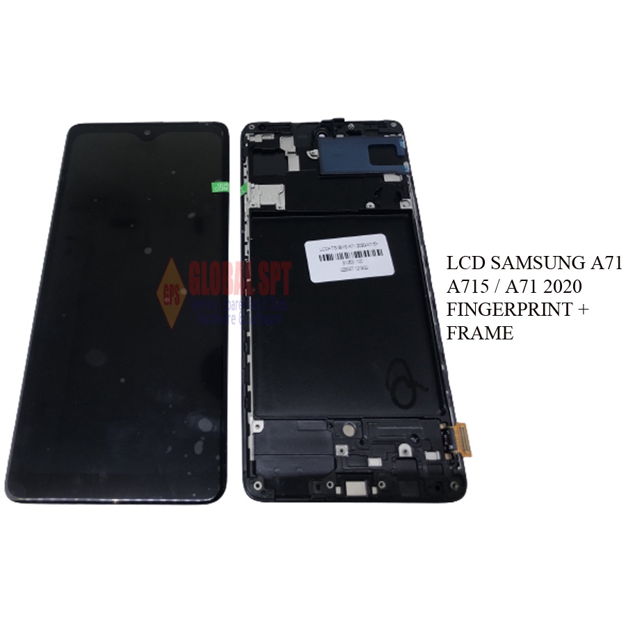 WITH FRAME / LCD TOUCHSCREEN SAMSUNG A71 / A715 / A71 2020 FINGER PRINT