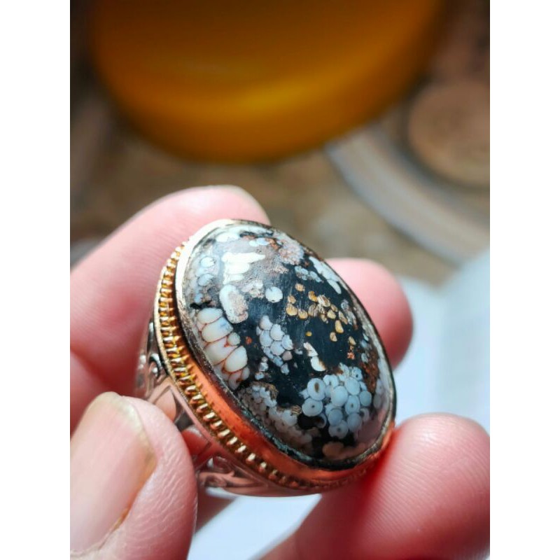 batu cincin jipen sisik ular phiton