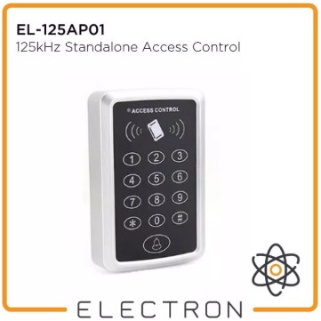 125kHz 12V Standalone Access Control Door Pintu LF RFID EM ID Keypad - 125 kHz Proximity