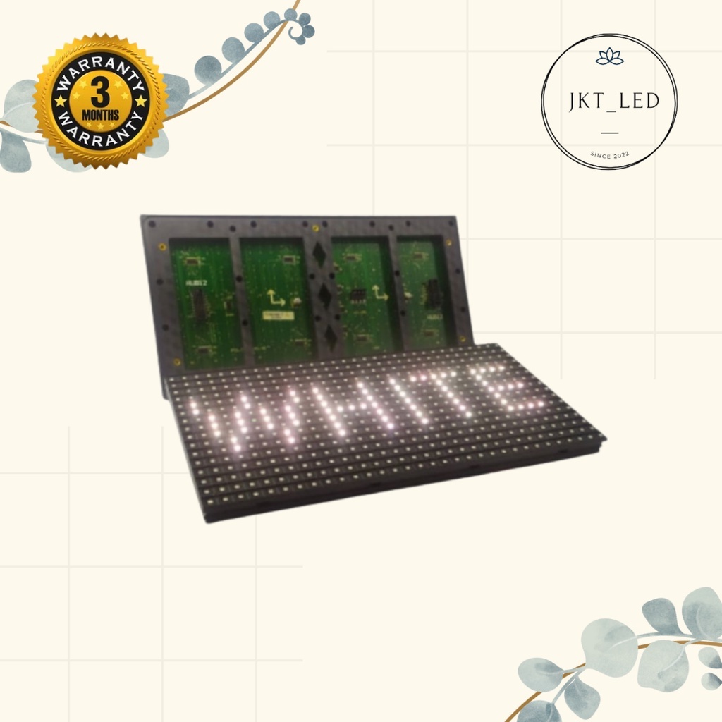 Panel Modul LED Running Text P10 SMD OUTDOOR