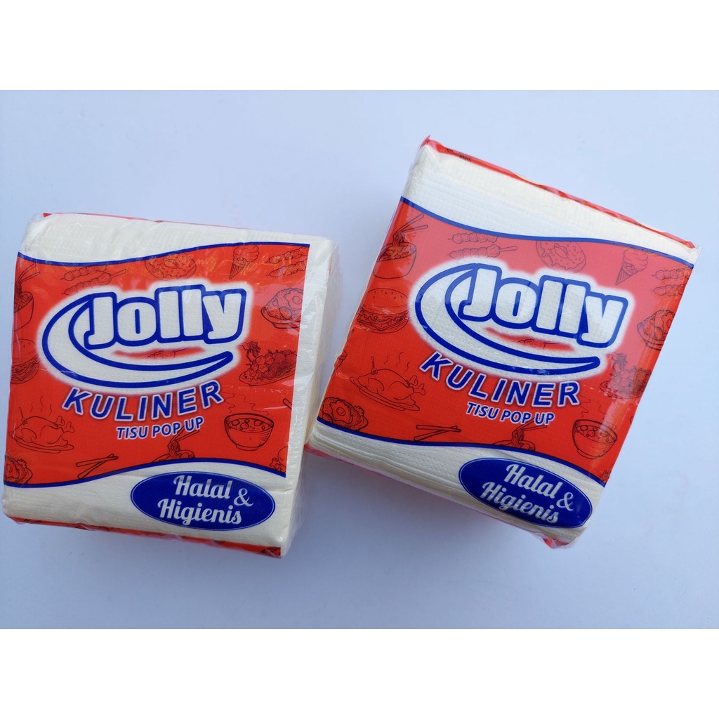 JOLLY POP UP TISU / TISSUE JOLLY POP UP / TISU KOTAK / TISU KULINER