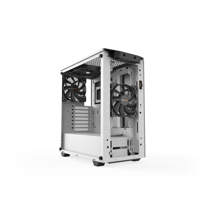 be quiet! Gaming Case PURE BASE 500DX White With Side Tempered Glass