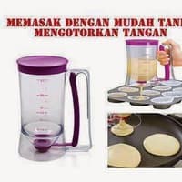 TBI GLASS DISPENSER - DISPENSER TAKARAN KUE