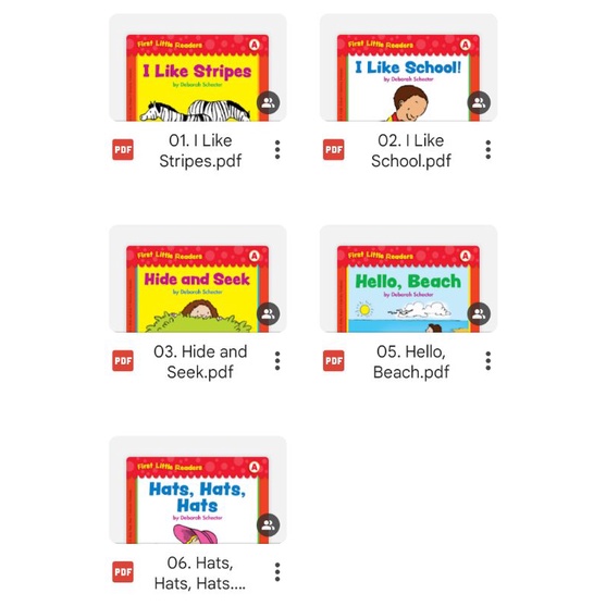 First Little Readers Level A, B, C | Scholastic | Belajar Kosakata Bahasa Inggris for Kids Buku Bahasa Inggris-1