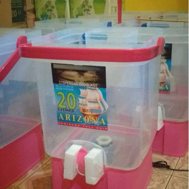 Dispenser bioglas 2+ kapasitas 20 liter