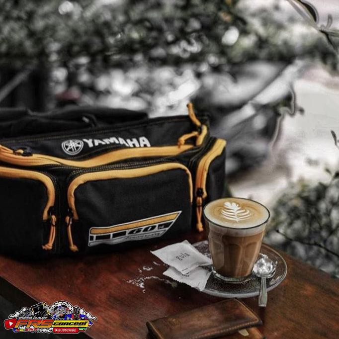 Eklusif Tas Selempang Yamaha Waist Bag Option Ori Rx King Nouvo Mio Taichi Gilaa
