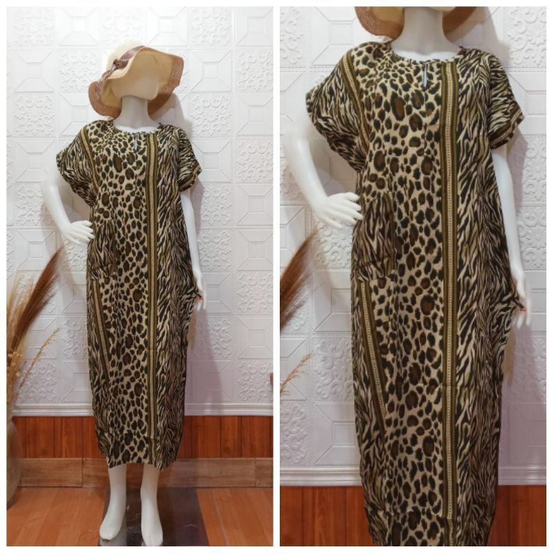 Daster Habel/HISBI Long BUSUI Panjang Semata Kaki Bahan Rayon Premium-Hisbi busui 31