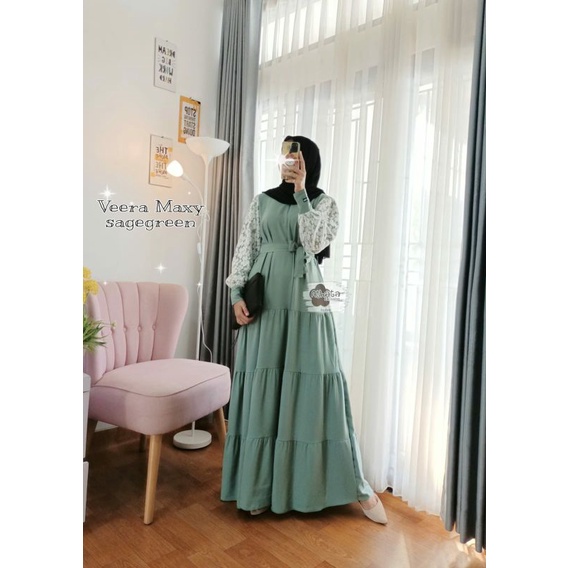 ❤A.S.R❤ Veera Maxy brokat ORI by Athata Exclusive by Dzee