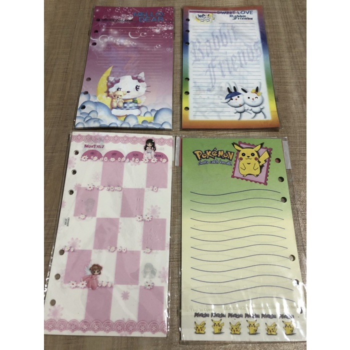 

Isi refill organiser a6 fancy