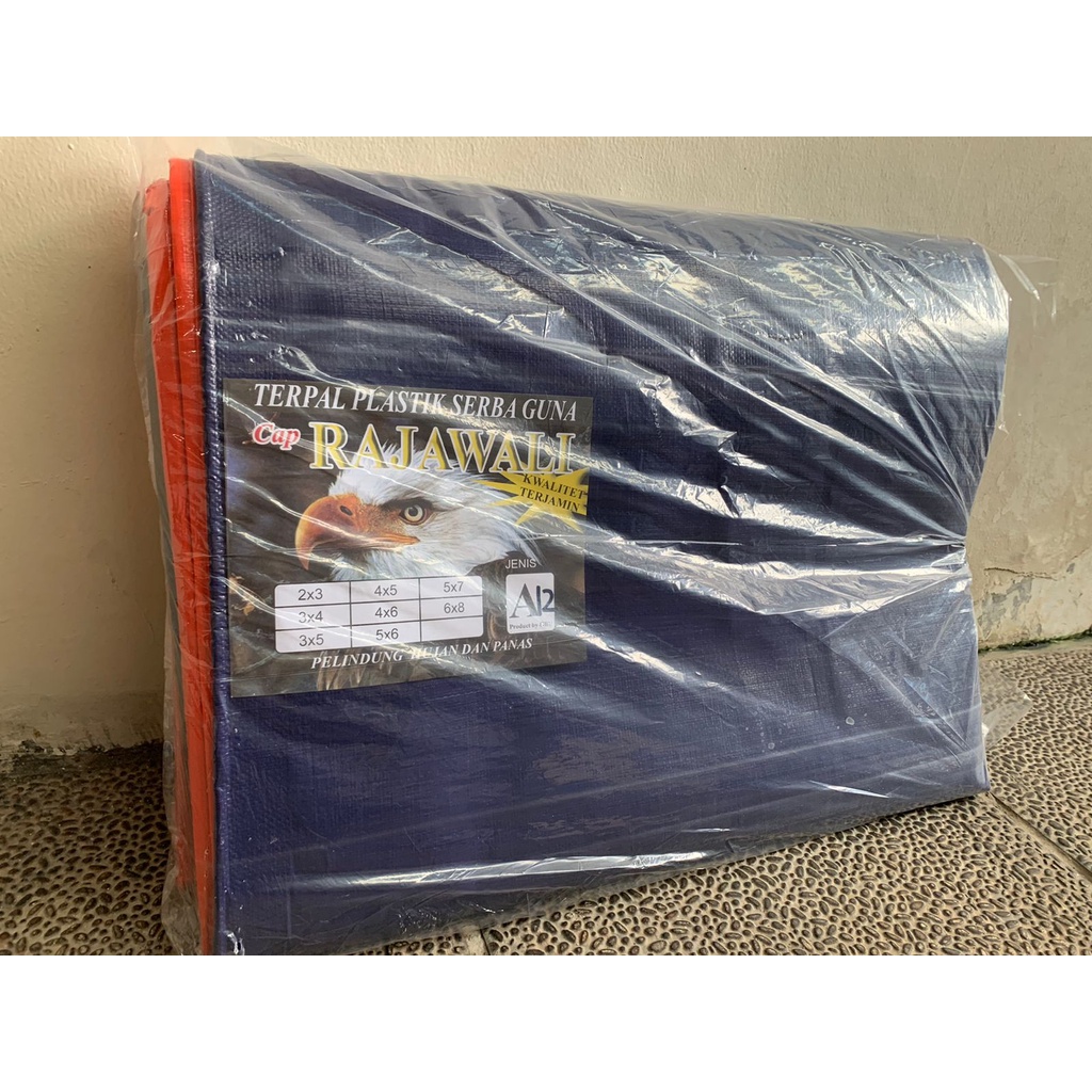 Terpal Plastik A12 Ukuran 5x6 (Terpal Truk, Tenda Warung, Alas Cor, Alas Peternakan)
