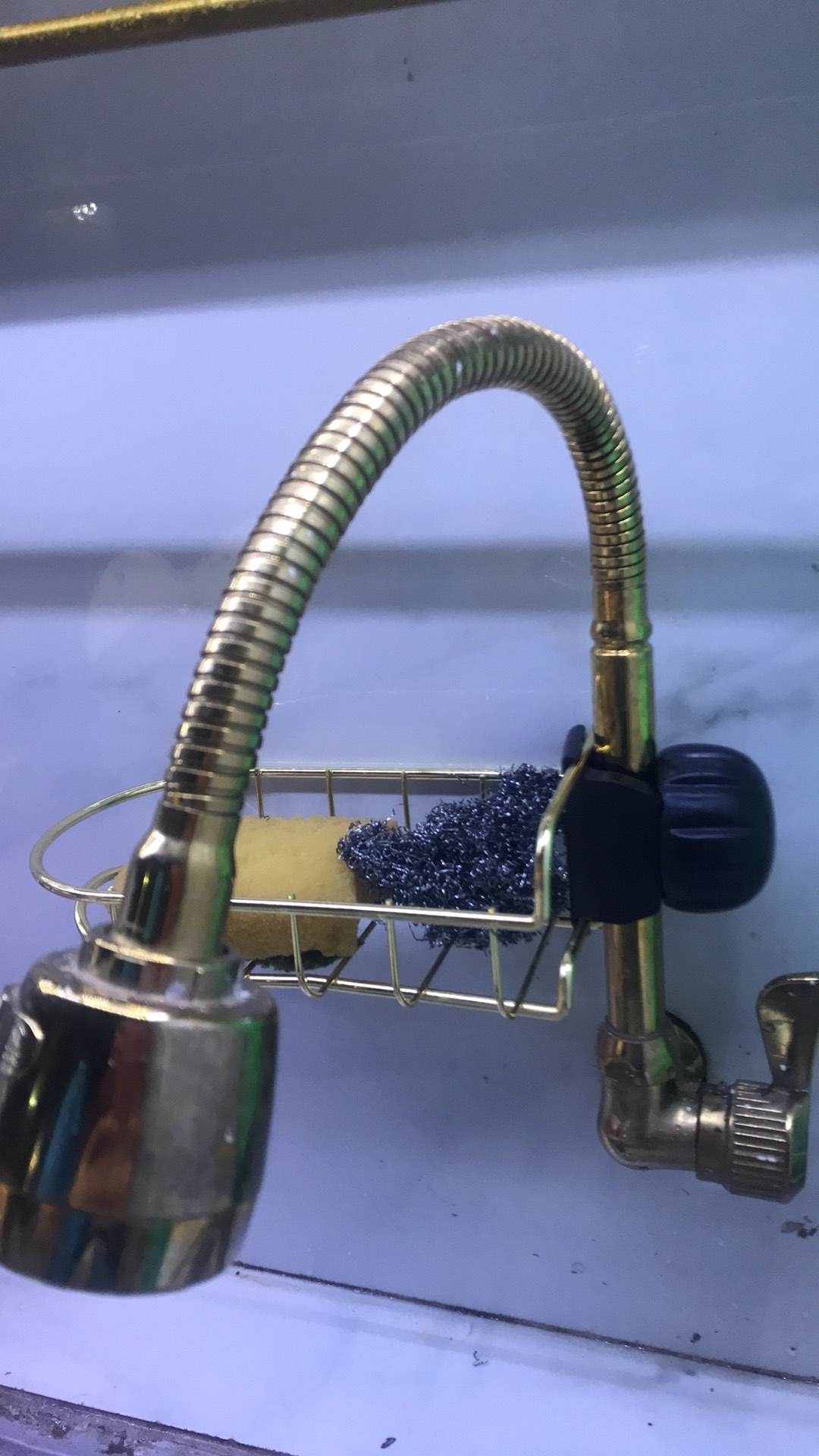 Rak Keran Wastafel Dapur / Rak Keran Kamar Mandi Serbaguna