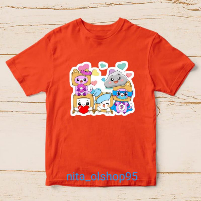 baju anak lankybox and friends terlaris