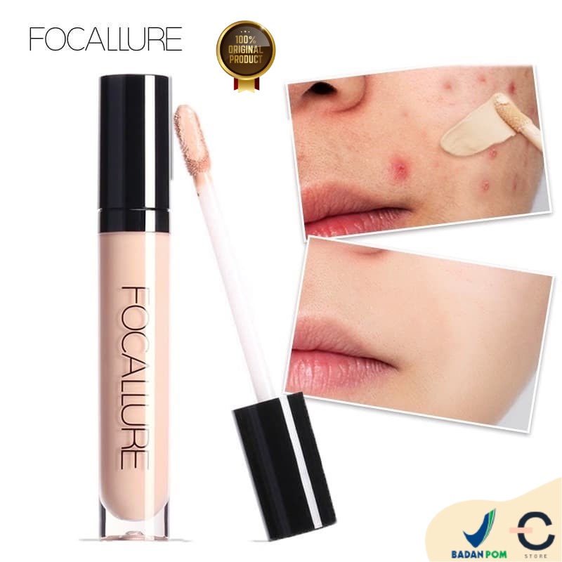 [ORI BPOM] FOCALLURE Full Coverage Concealer Liquid concealer Long Lasting Eyes Face Concealer | Focallure Liquid Concealer Focallure Concealer Focallure Conceler Focallure Consealer Focallure Conseler | FA52