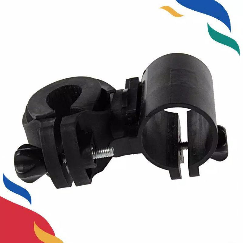 Pegangan Lampu sepeda Bracket senter bracket lampu Sepeda Holder senter sepeda Dudukan lampu sepeda