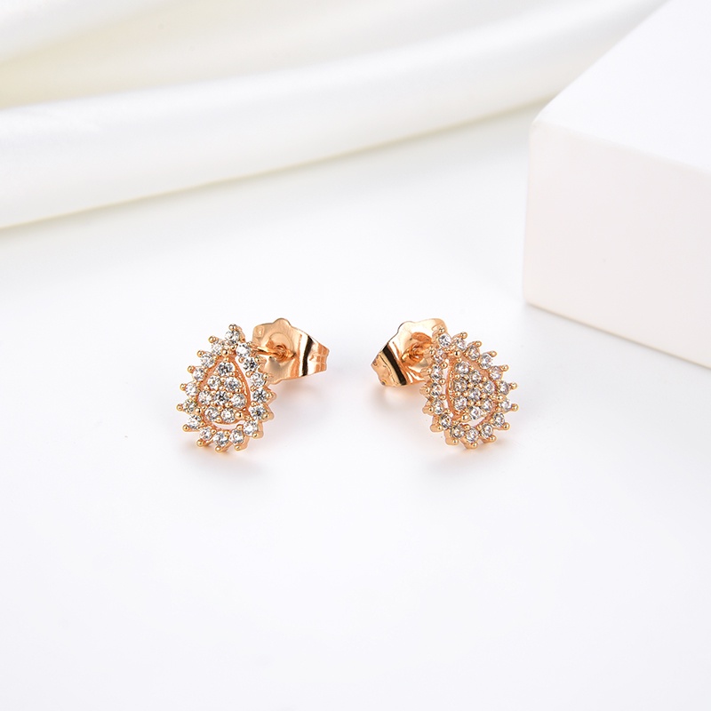 anting titanium wanita emas muda anti karat dewasa tusuk korea asli panjang dan luntur korea style selamanya dewasa 51e