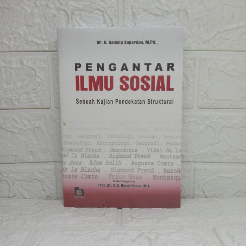 Buku Pengantar Ilmu Sosial - Dadang Supardan Bumiaksara