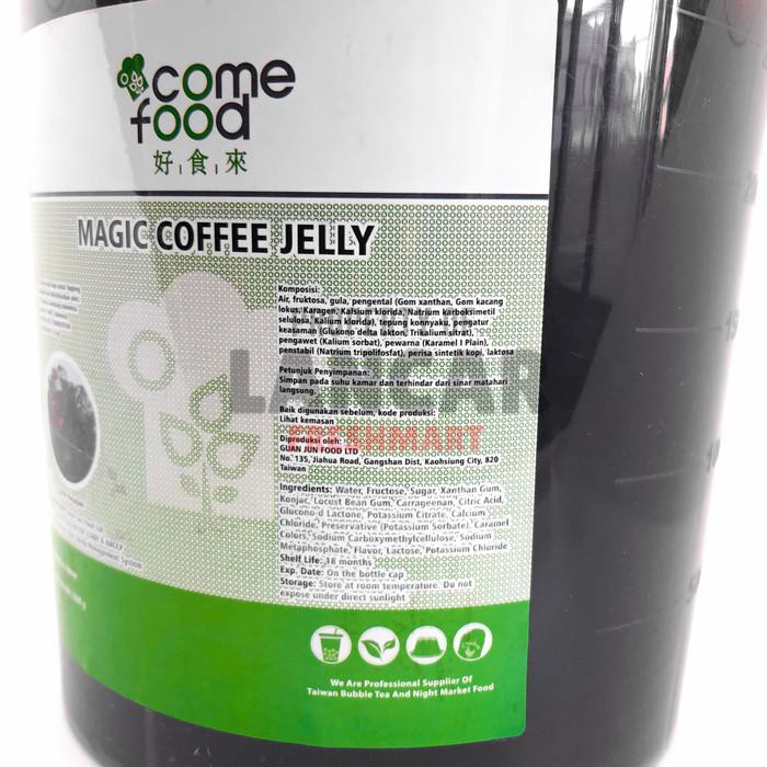 COME FOOD COFFEE JELLY 3,3KG / KOPI JELLY 3,3KG