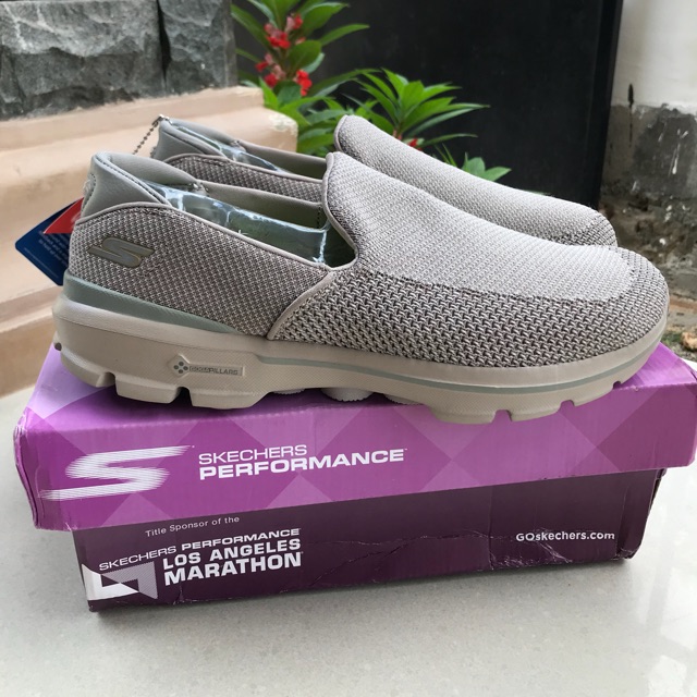 Skechers Go Walk 3 Cream / Salur Khaki