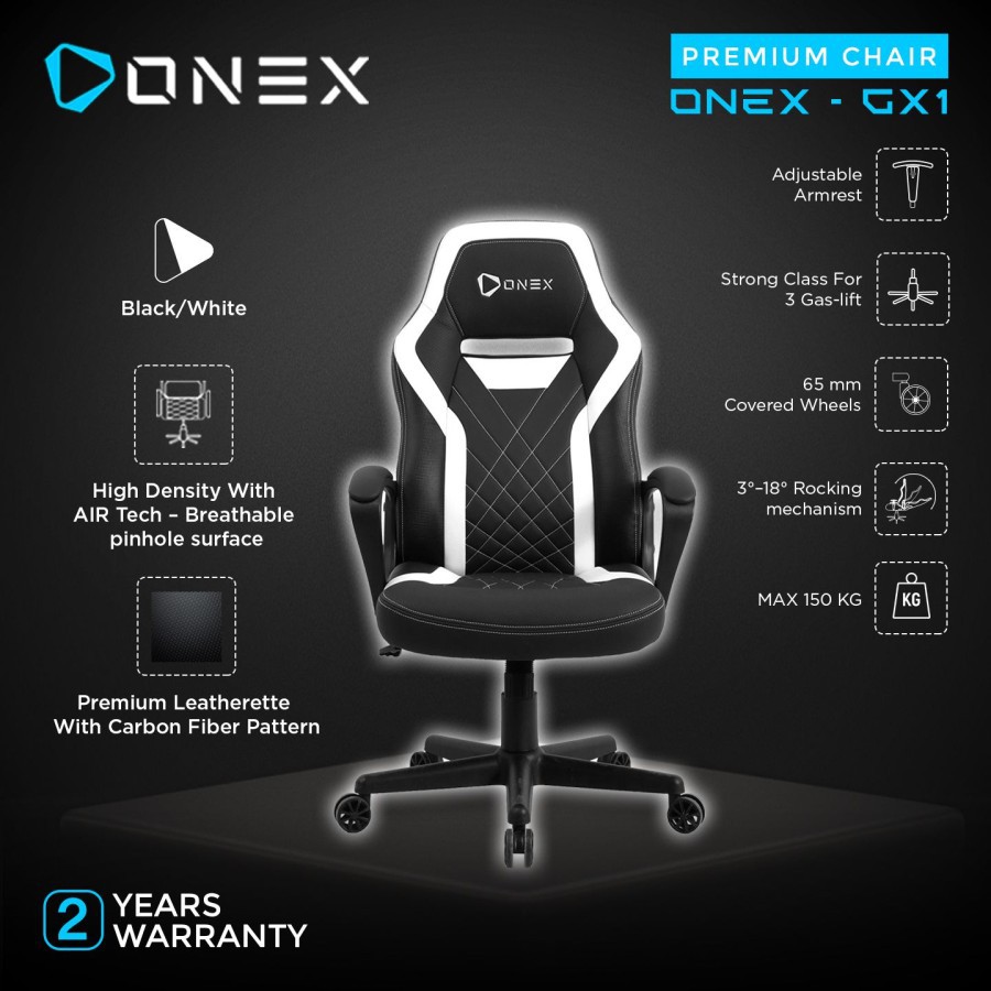 ONEX GX1 Kursi Gaming Chair Premium Quality GX 1 GX-1