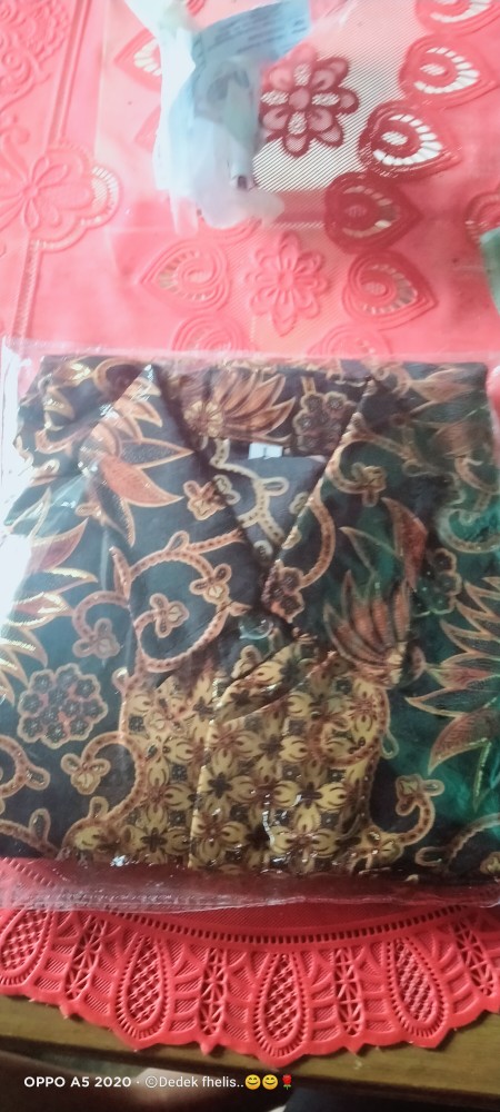Sb Collection Atasan Kemeja Theo Lengan Panjang Batik Anak Laki-laki