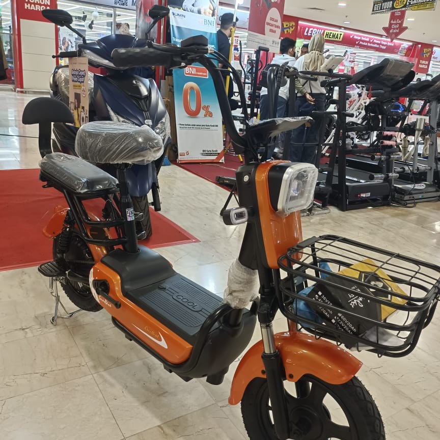 SEPEDA LISTRIK E-BIKE SUNRACE EXCELLENT MURAH AKI SELIS