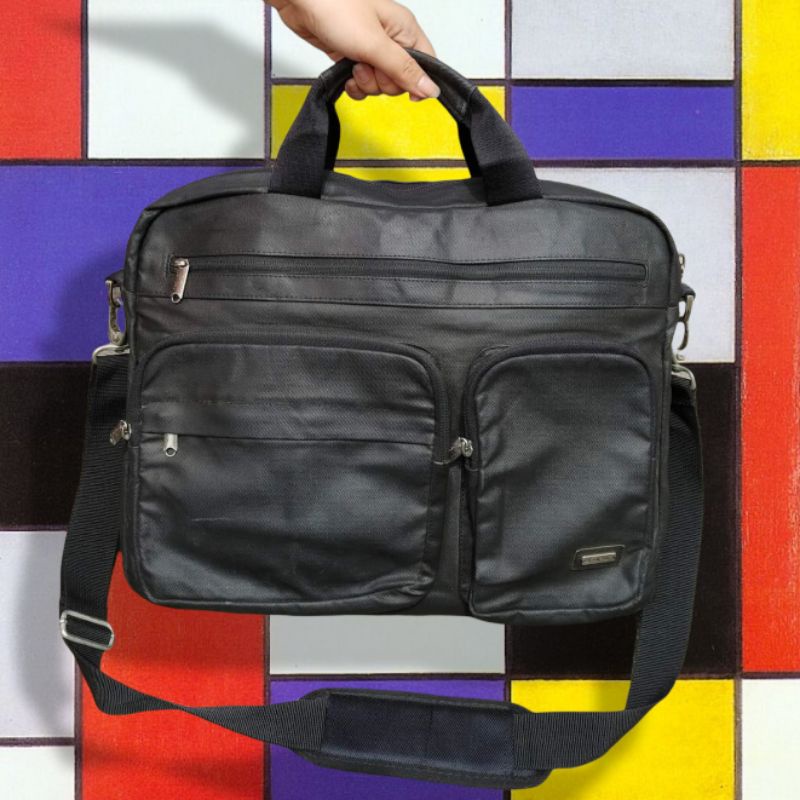 Tas Selempang KANGOL, All Original, Size 38x30 cm, Keren & Fashionable