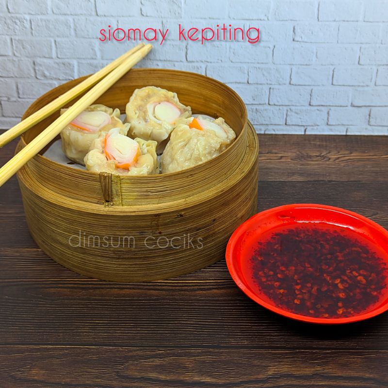 

Dimsum Siomay Kepiting Frozen Halal Non MSG