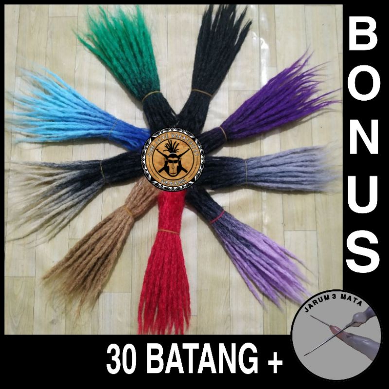 Rambut gimbal & jarum gimbal