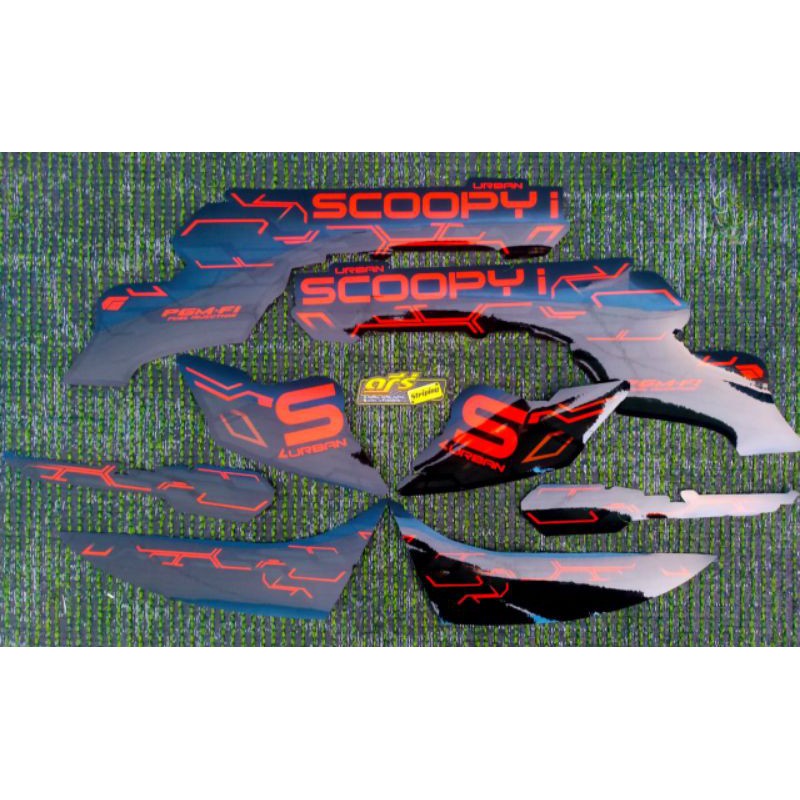 Striping Scoopy New custom