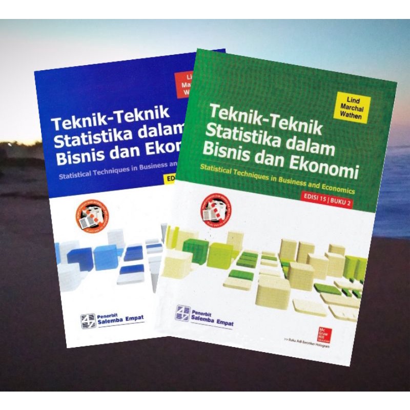 

(SET) BUKU TEKNIK TEKNIK STATISTIKA DALAM BISNIS DAN EKONOMI Edisi 15 Buku 1&2