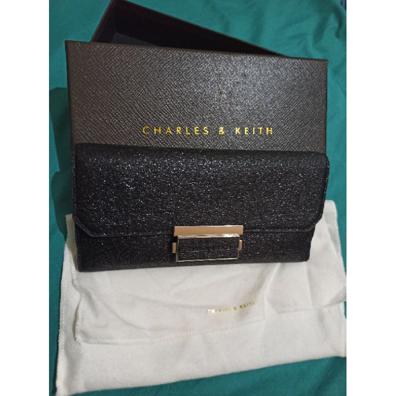Preloved Gliter Wallet CK Original Store / Dompet CK
