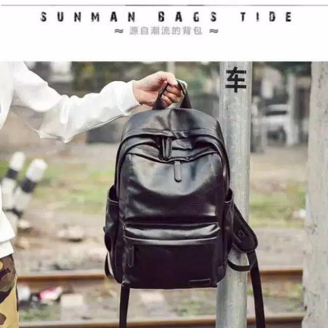 BEST SELLER!! RANSEL PRIA GUxxI DIMANNE PARASUT 52333 IMPORT backpack pria wanita kuat bagus HA R8Z4